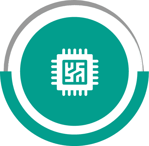 Semiconductor and Electronics Icon