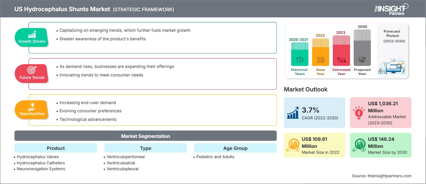 米国水頭症シャント市場