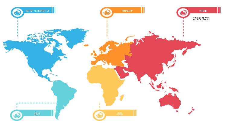 Global Floor Care Polymers Market Breakdown—by Region, 2019