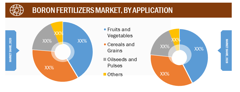 Boron Fertilizer Market, by Application– 2020 and 2028