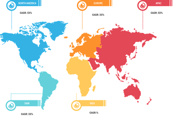 Press Fit Connector Market – by Geography, 2020 and 2028 (%)