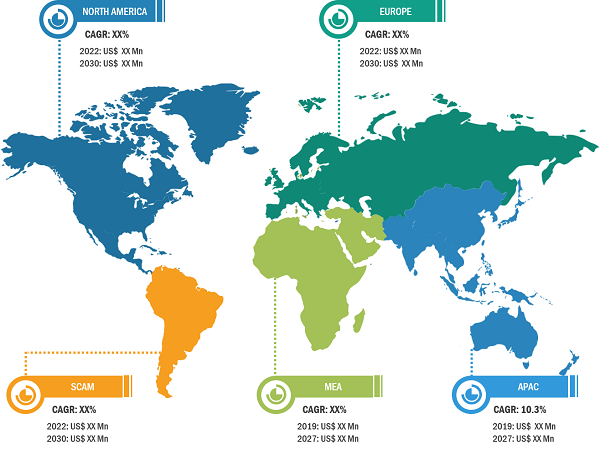 Crew Management System Market - by Geography, 2022