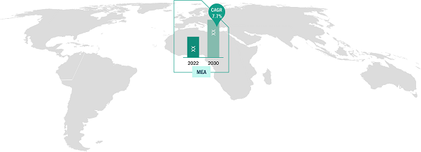 Europe and Middle East & Africa Cheese and Vegetable Appetizers Market Breakdown – by Region