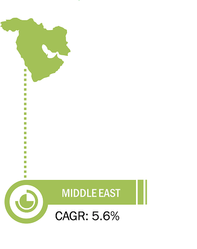 Middle East Anticorrosion Coatings Market Size Breakdown – by Region