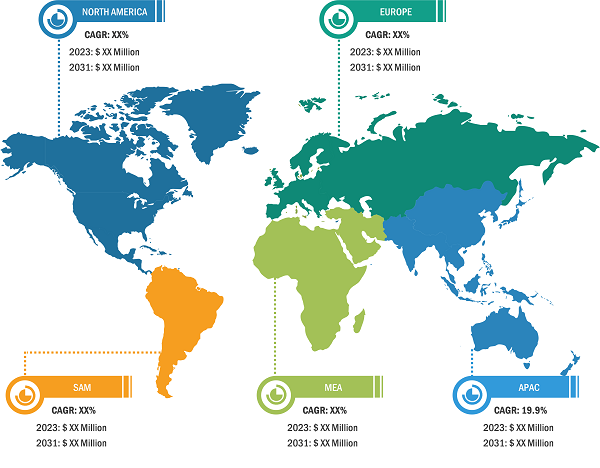 Multi-Factor Authentication Market Share — by Geography, 2023