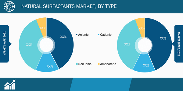 Marché des tensioactifs naturels, par type - 2021 et 2028