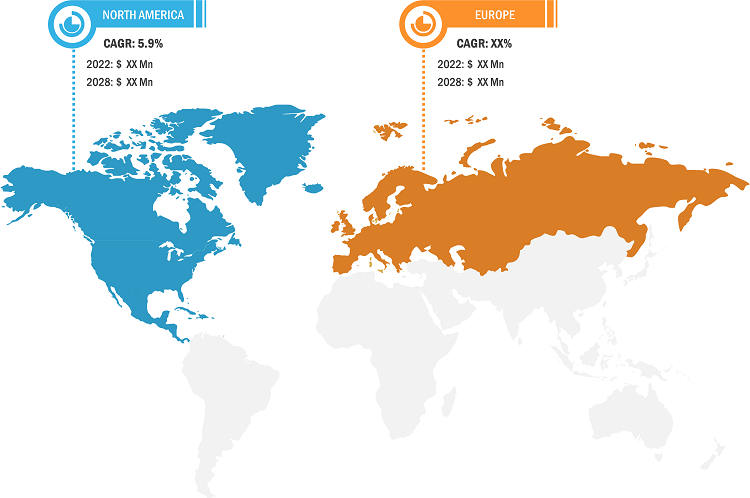 North America and Europe Metal Casting Market Breakdown – by Region