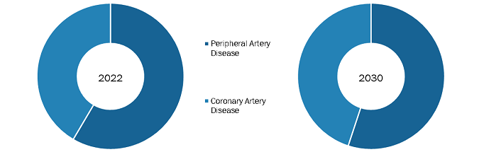 PTA Balloon Catheter Market by Applications – 2022 and 2030