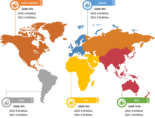 Queue Management System Market Analysis – by Geography, 2023  