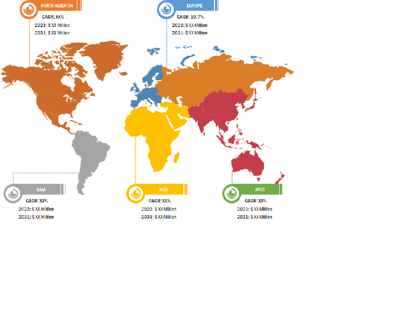 Smart Water Metering Market – by Region, 2021 and 2028