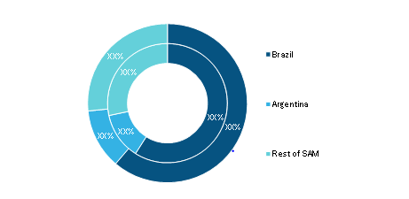 SAM Multimodal Image Fusion Software Market, By Country, 2020 and 2028 (%) 