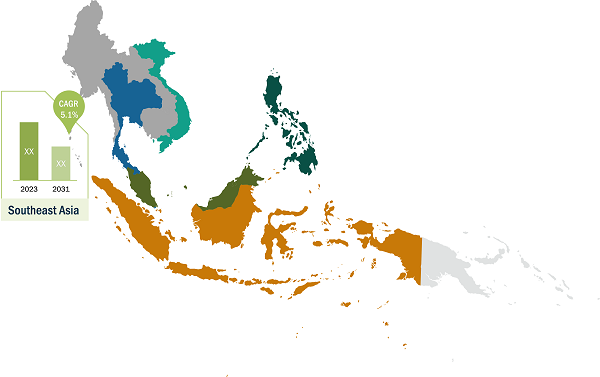 Southeast Asia Spices and Herbs Market Breakdown – by Region