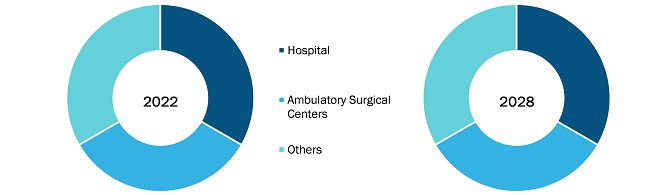 Surgical Robots Market, by End User – 2022 and 2030