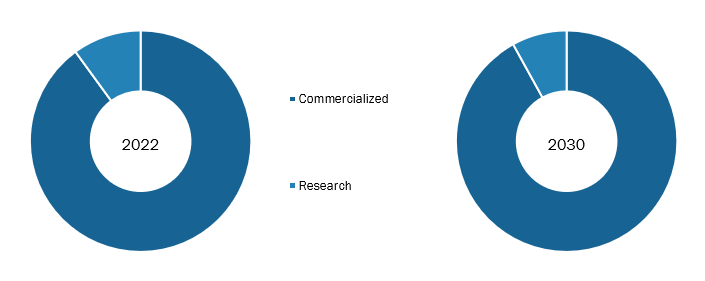 T Cell Therapy Market, by Modality – 2022 and 2030