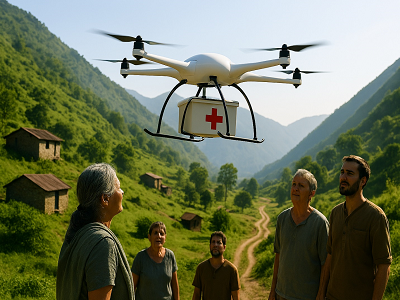 Drone Technology: What If Drones Delivered Your Medicines?