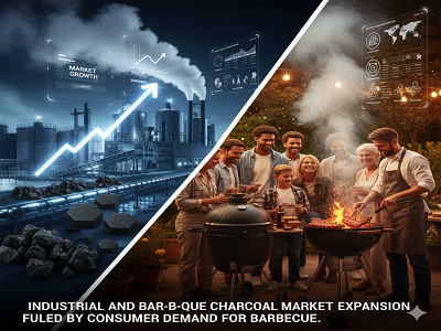 Industrial and Bar-b-que Charcoal Market Expansion Fueled by Consumer Demand for Barbecue