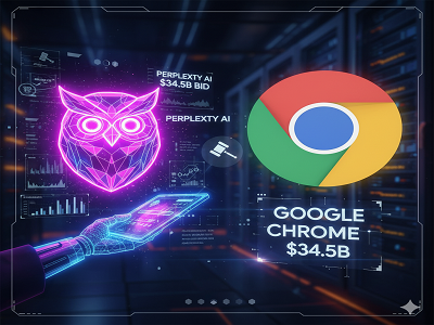 Perplexity AI Challenges Google with $34.5B Chrome Bid