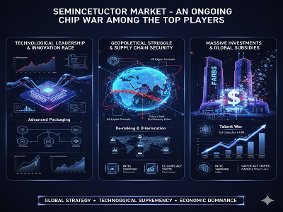 Semiconductor Market - An Ongoing Chip War Among the Top Players