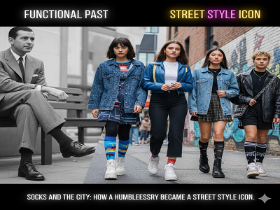 Socks and the City: How a Humble Accessory Became a Street Style Icon