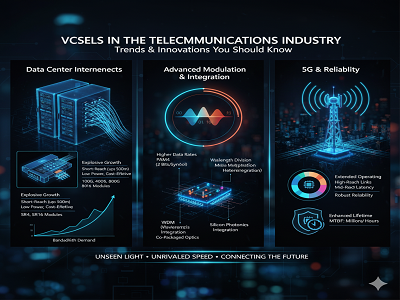 VCSELs in the Telecommunications Industry Trends & Innovations You Should Know